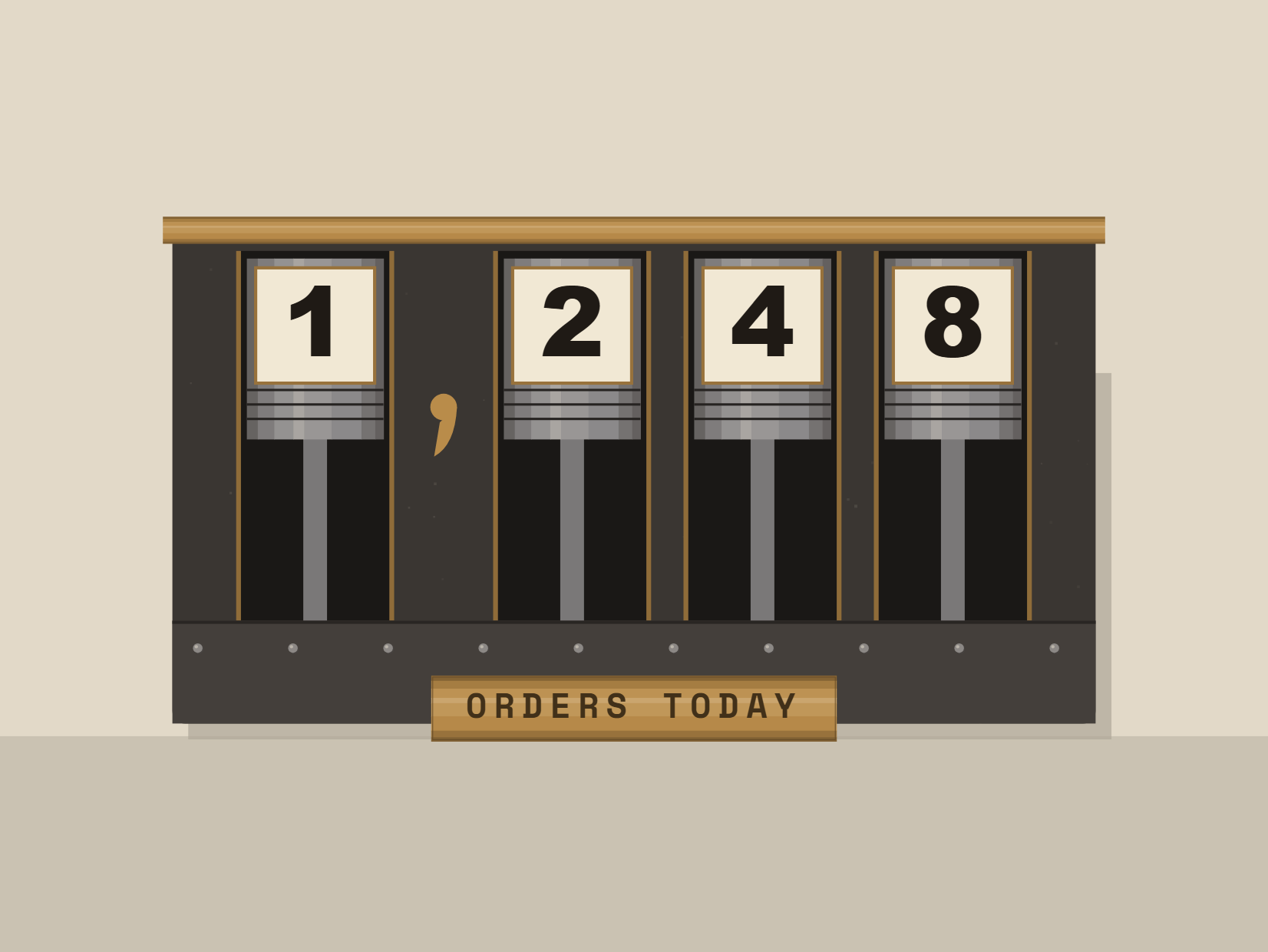 Piston Count - 1,248, settled frame