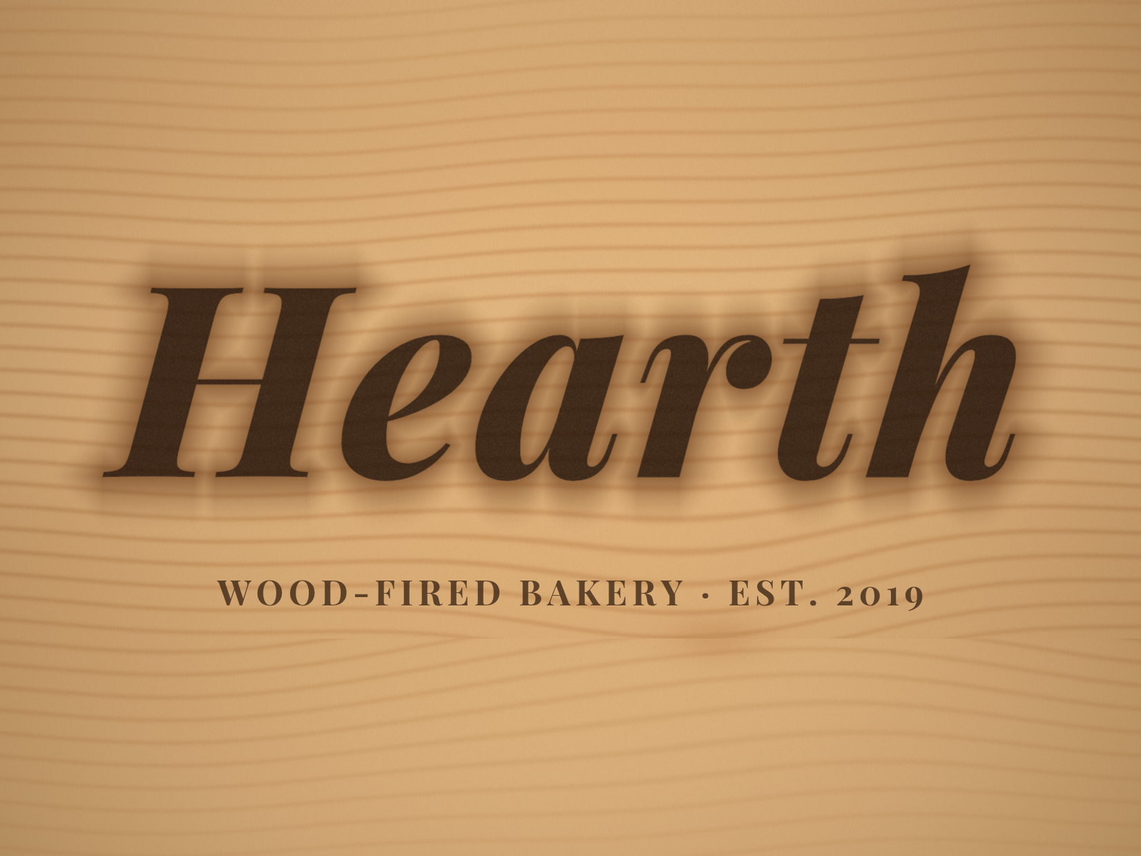 Pyrograph — Hearth, settled frame