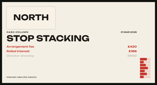 Preview of Cash column — STOP STACKING